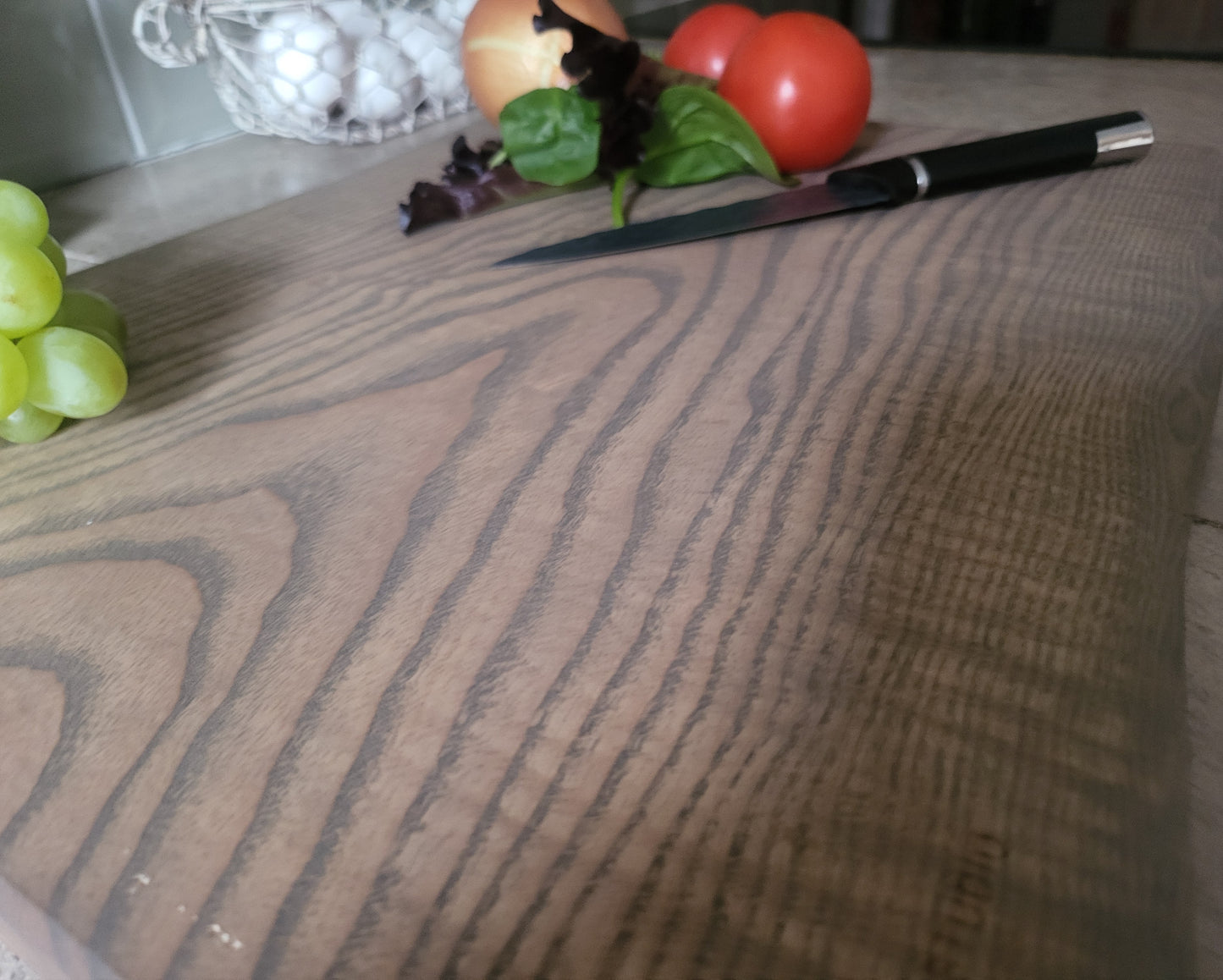 Chopping Board - Hand Crafted - Ash - Small - "Harold-4"