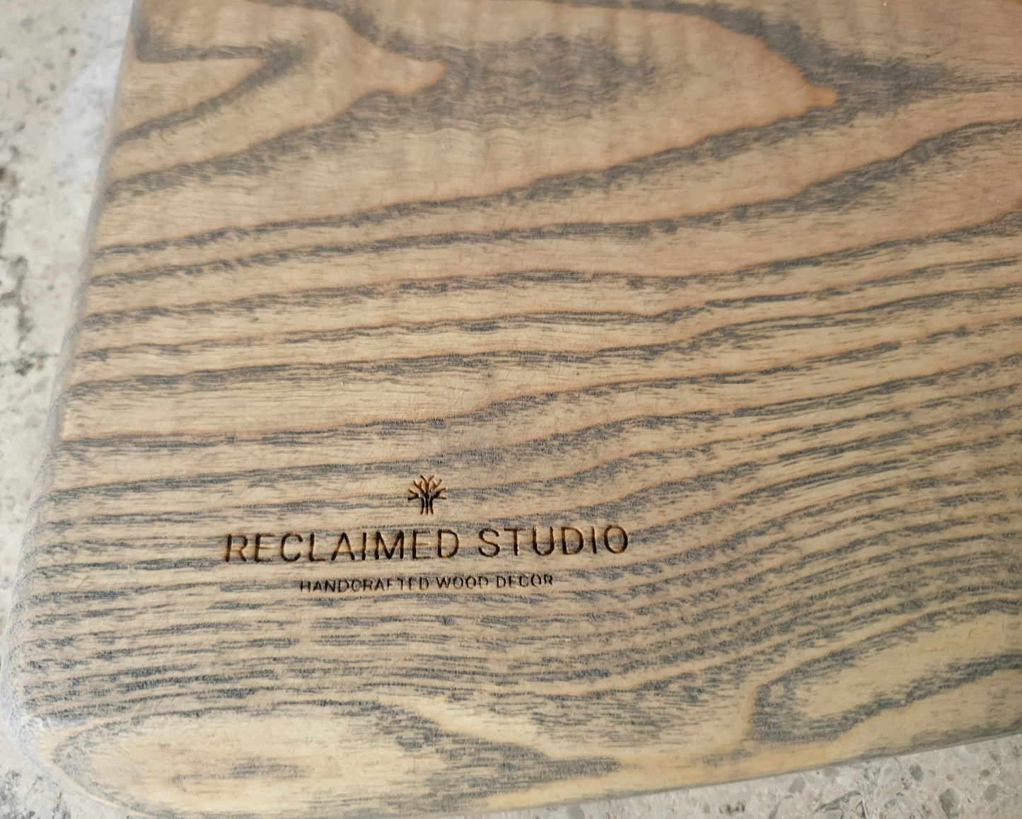 Chopping Board - Hand Crafted - Ash - Medium - "Harold-3"