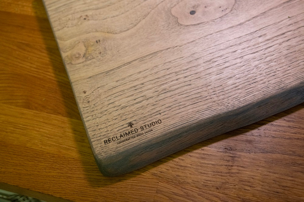 Chopping Board - Hand Crafted - Chestnut - Medium - "Matilda-3"