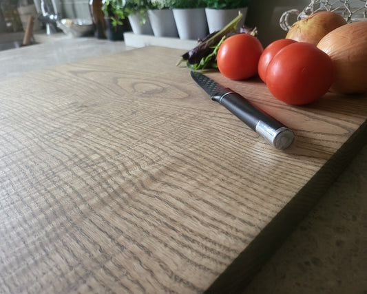Chopping Board - Hand Crafted - Ash - Extra Large - "Harold-1"