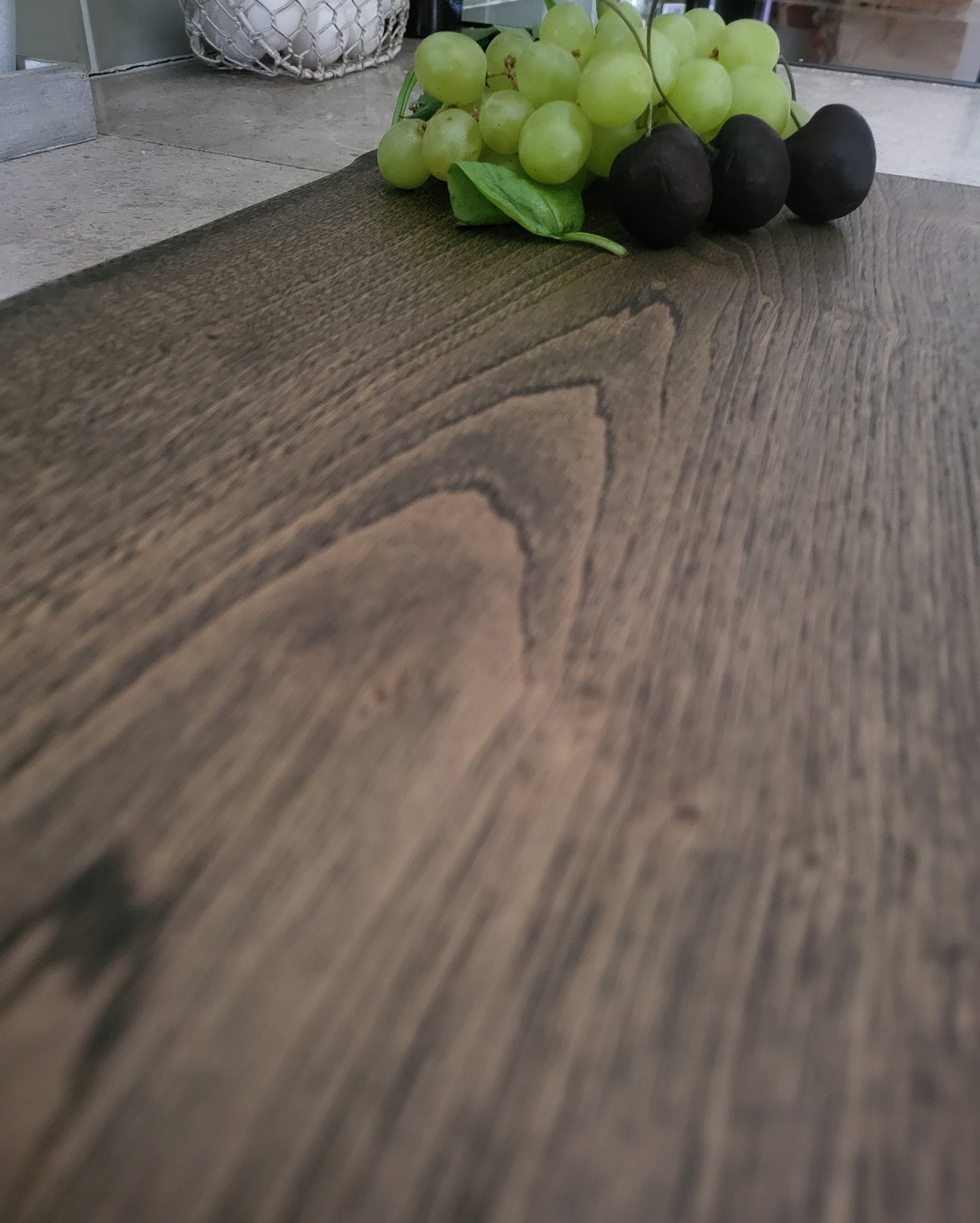 Chopping Board - Hand Crafted - Dark Ash - Small - "Harold-5"