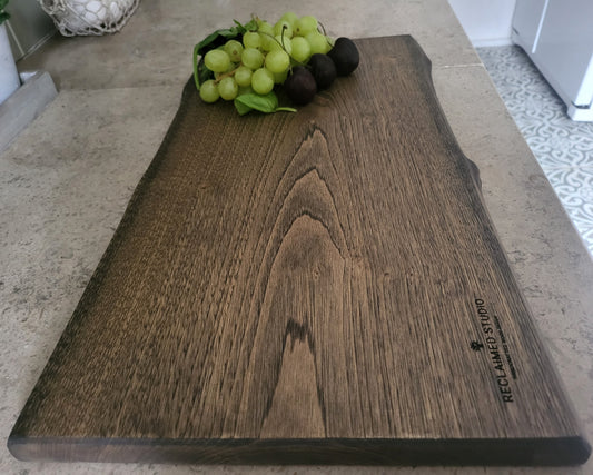 Chopping Board - Hand Crafted - Dark Ash - Small - "Harold-5"