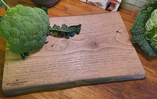 Chopping Board - Hand Crafted - Chestnut - Medium - "Robert"