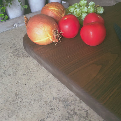 Chopping Board - Hand Crafted - Elm - Large - "Saxon-2"